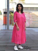 Pink hackoba 3/4 sleeves - Image 5