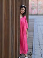 Pink hackoba 3/4 sleeves - Image 4