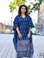 Blue base kaftan