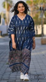 Blue base kaftan - Image 4