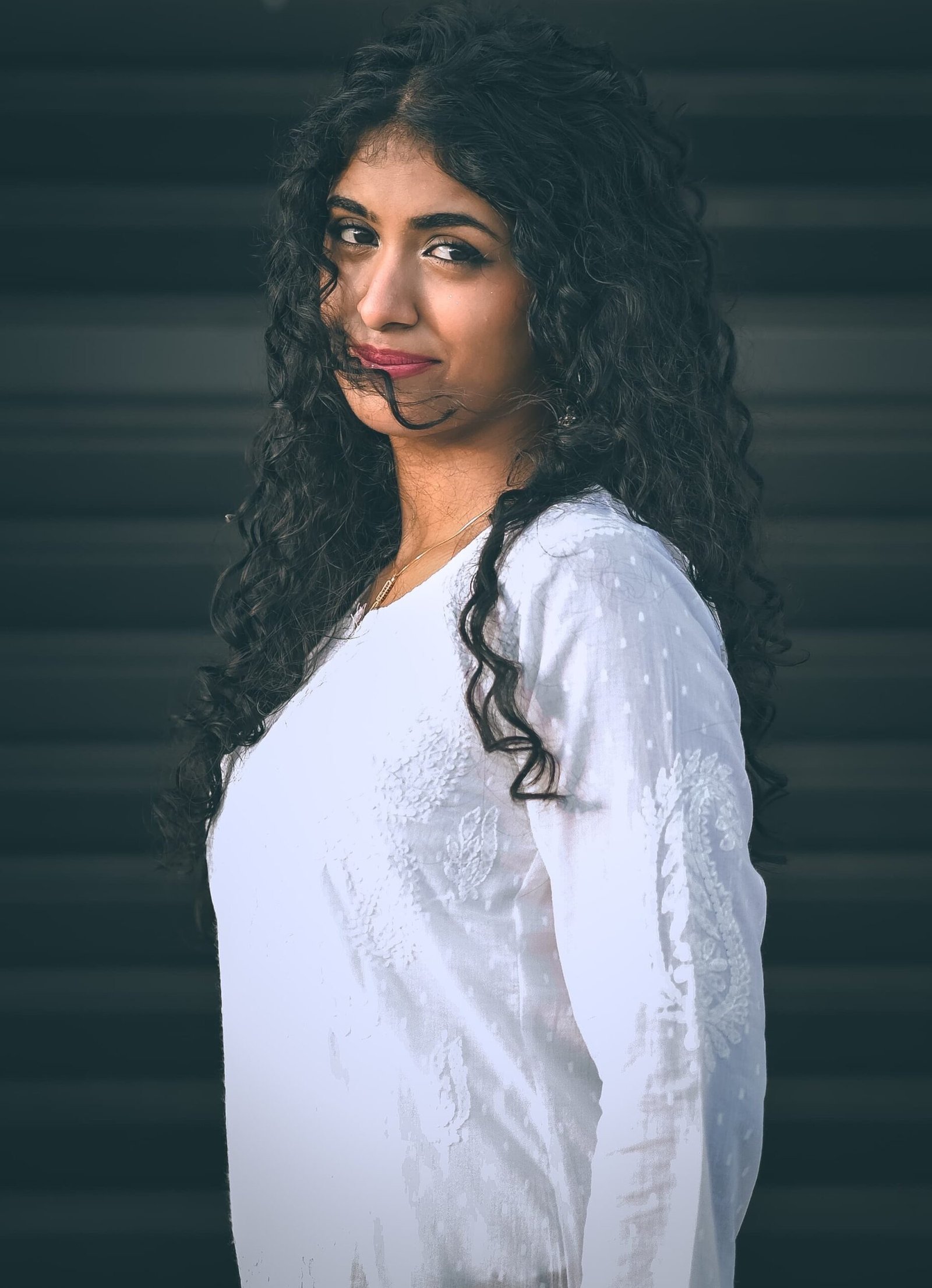 1 Mulmul Dhobi Cotton Kurta long White - Image 1