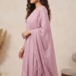 Handcrafted Chikankari Mul Chanderi Suit Set
