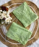 Handcrafted Chikankari Mul Chanderi Suit Set - Image 4