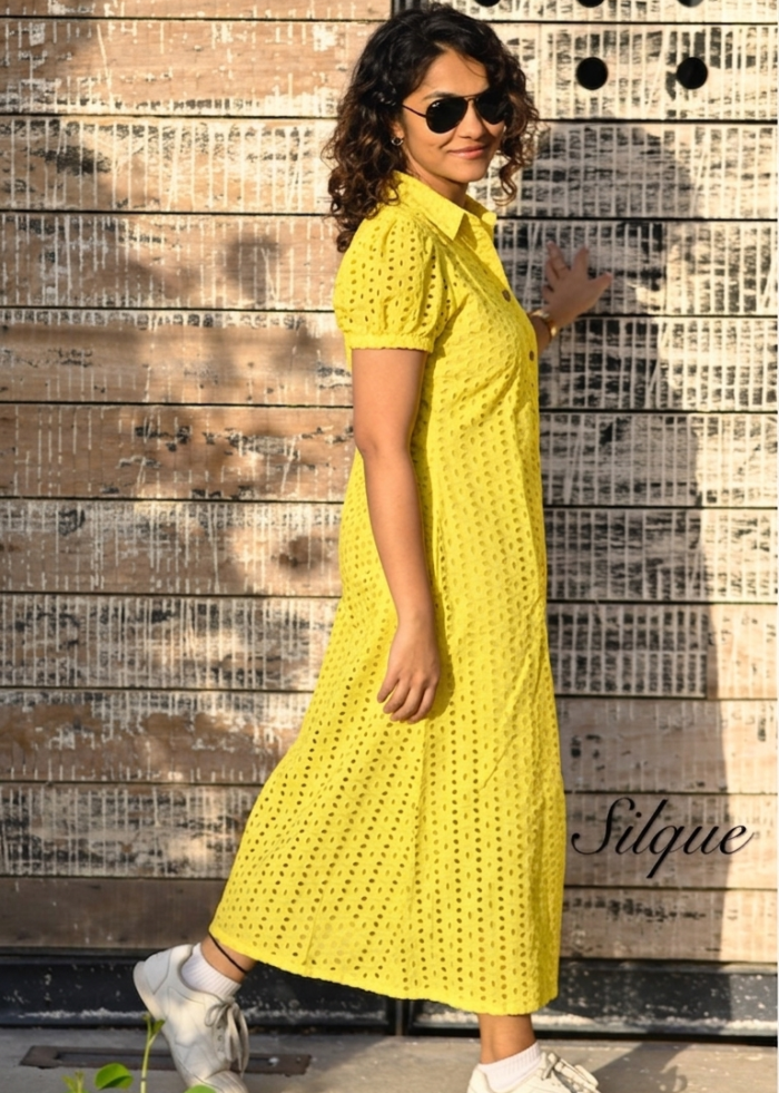 Hackoba shirt collar - Yellow - Image 2